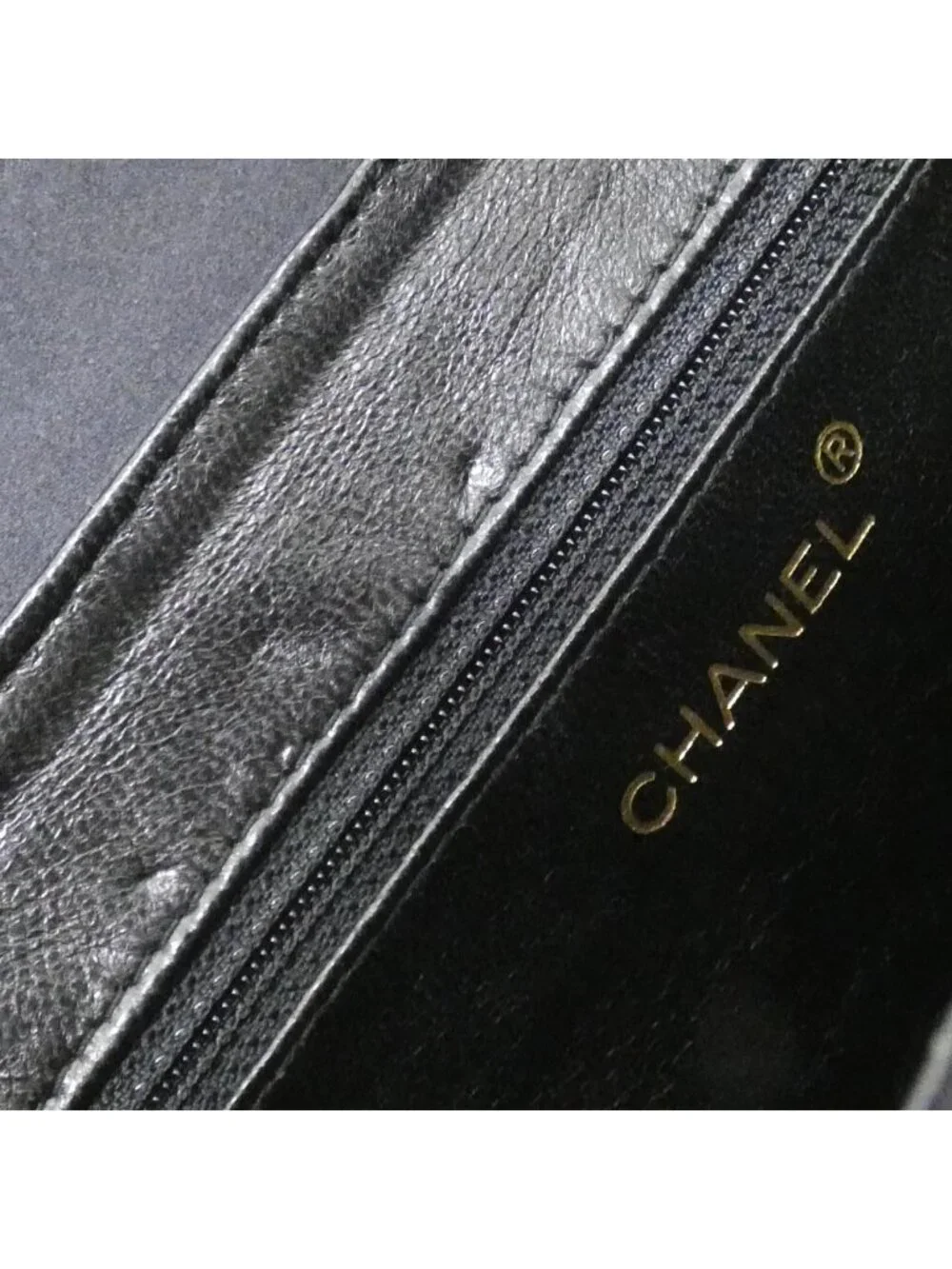 Chanel Vintage Bag Handbag Black